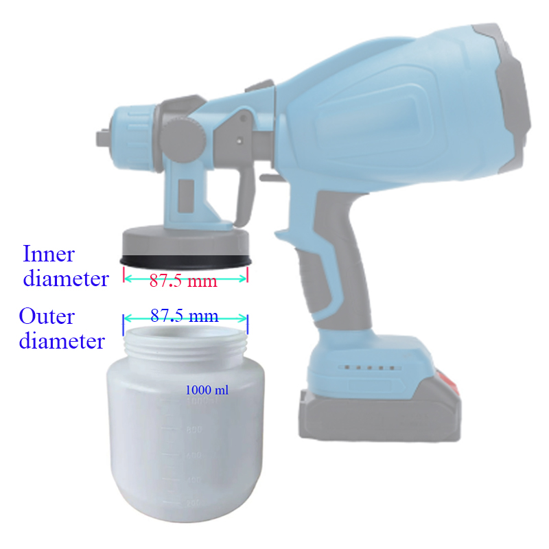 1000ml Electric Spray Gun Spar – Spray Can Lacquer recenzja i cena
