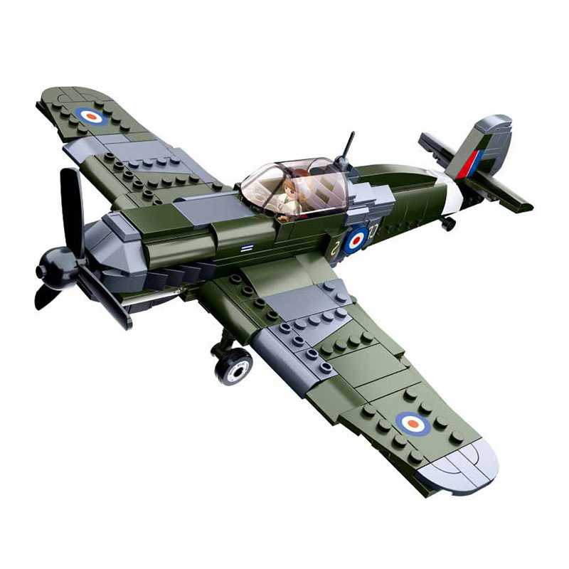 290pcs 0712 WW2 Military Spitf – Model Kit Spitfire recenzja i cena