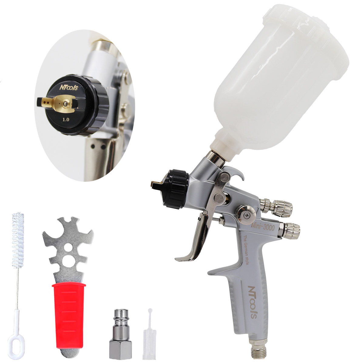 Mini Air Spray Gun 0.8/1.0/1.2 – Spray Can Lacquer recenzja i cena